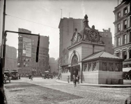 Boston Massachusetts circa  Adams Square Station